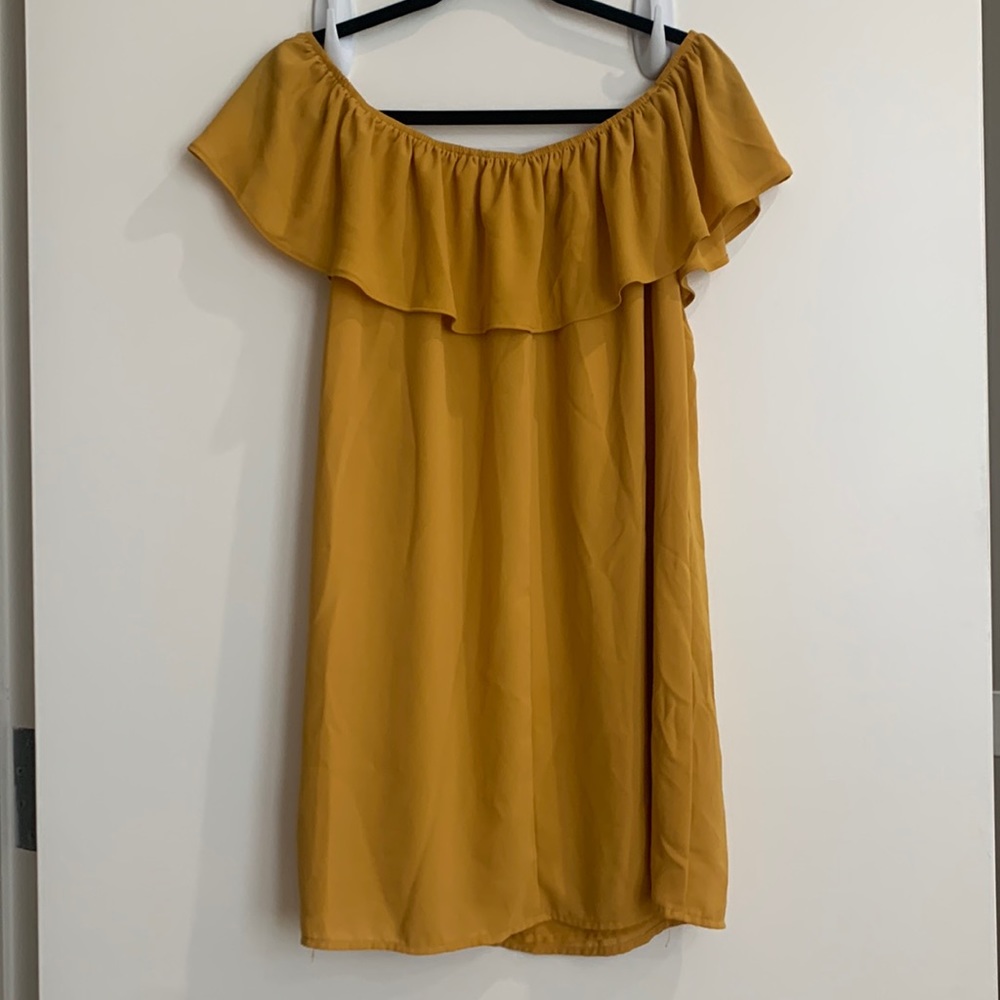 Off the shoulder dress